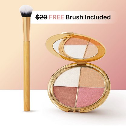 🔥Last Day Buy 1 Get 1 Free 🔥Glow Wardrobe Highlighting Eye & Cheek Palette